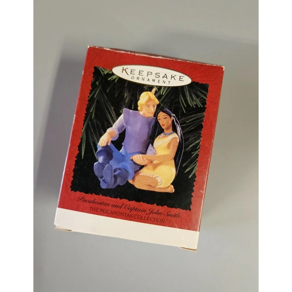 Hallmark Keepsake Christmas Ornament Disney's Pocahontas and Captain John Smith